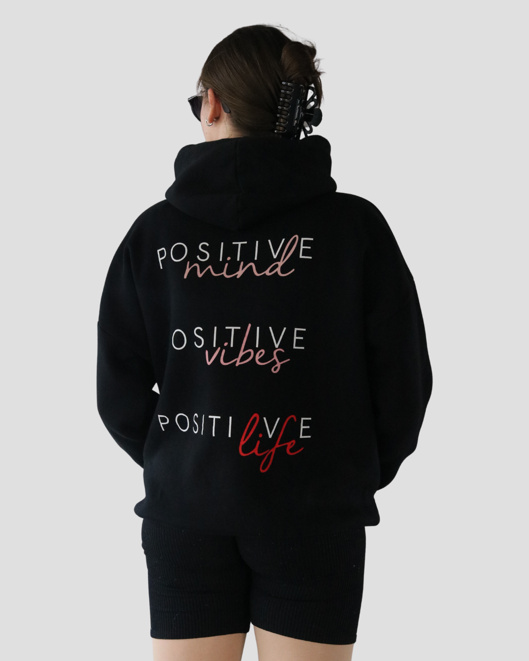 "Positivity" Hoodie (Einzelstück)