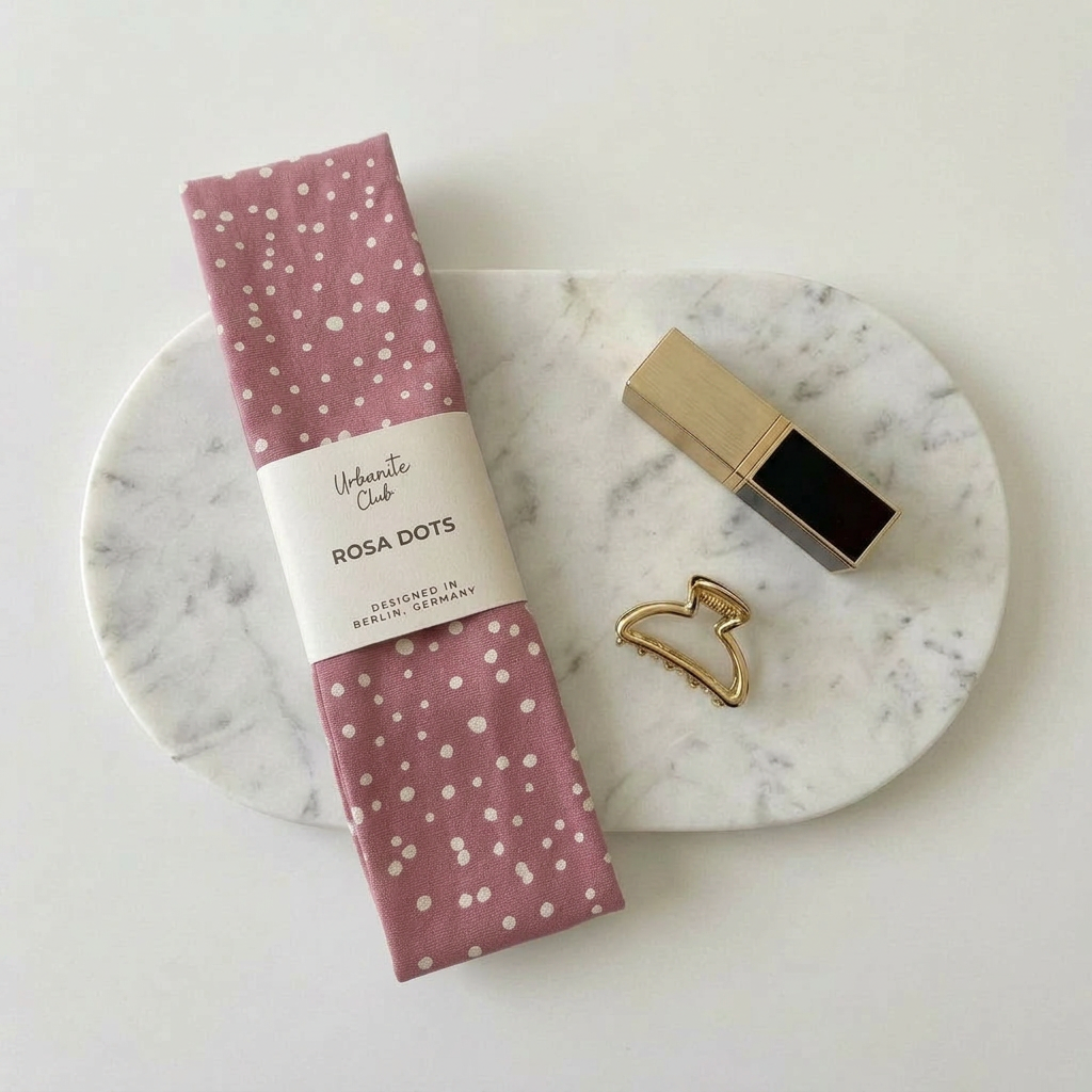 Essential Haarband | Rosa Dots