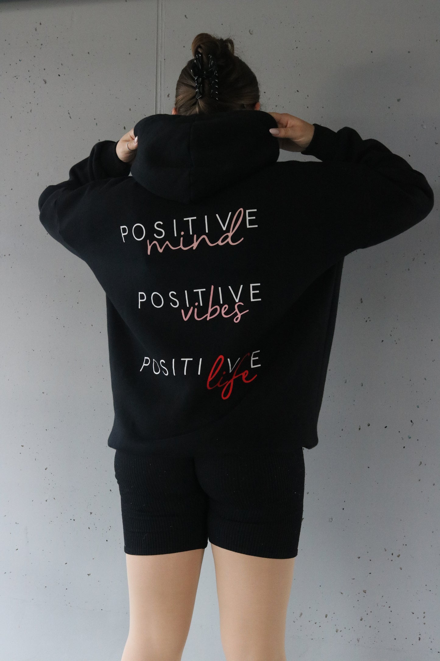 "Positivity" Oversized Hoodie