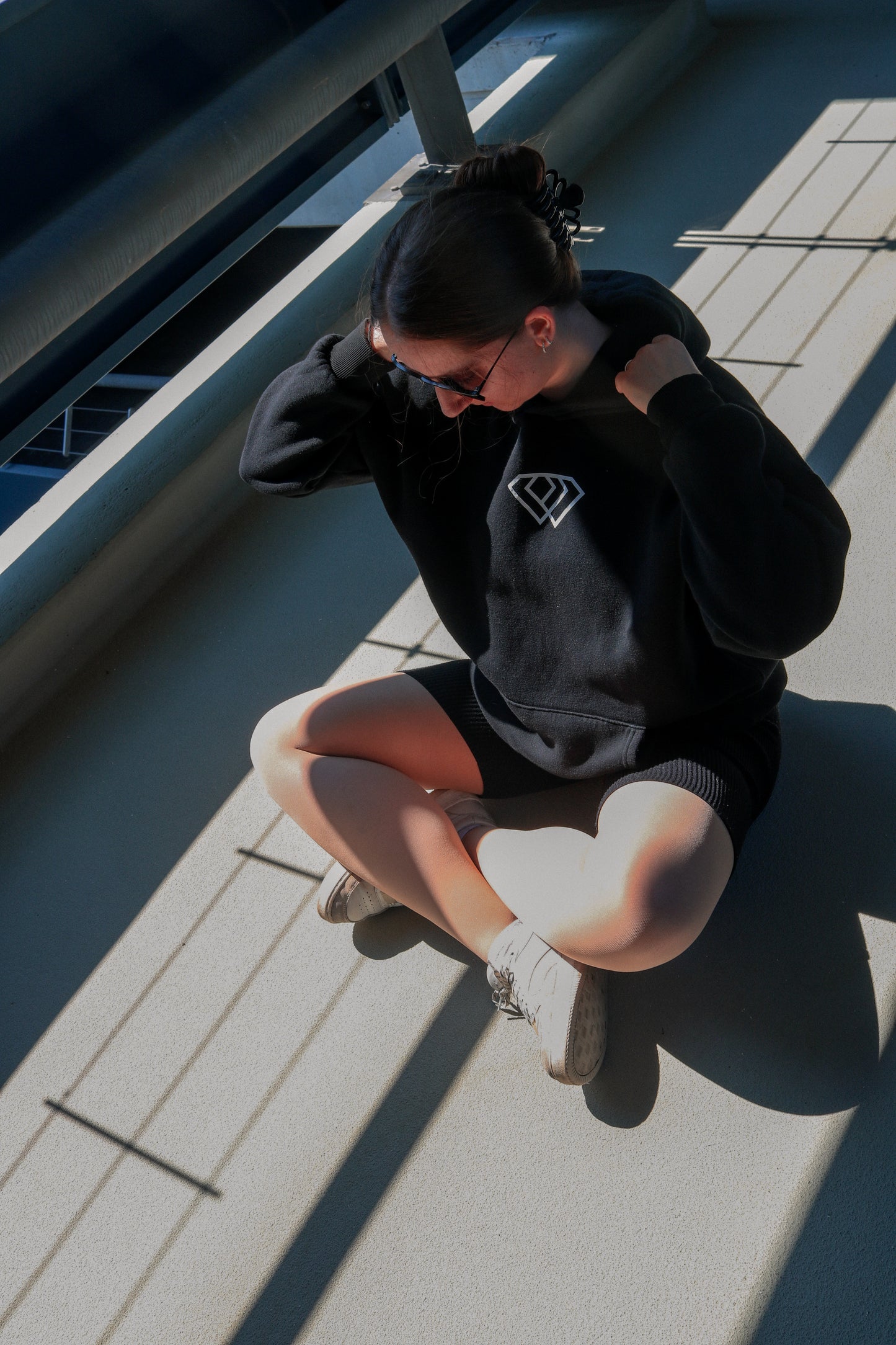 "Positivity" Oversized Hoodie