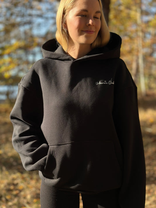 "Urbanite Club Oversized Hoodie" – Schwarz