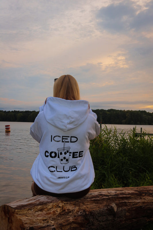 "Iced Coffee Club" Oversized Hoodie