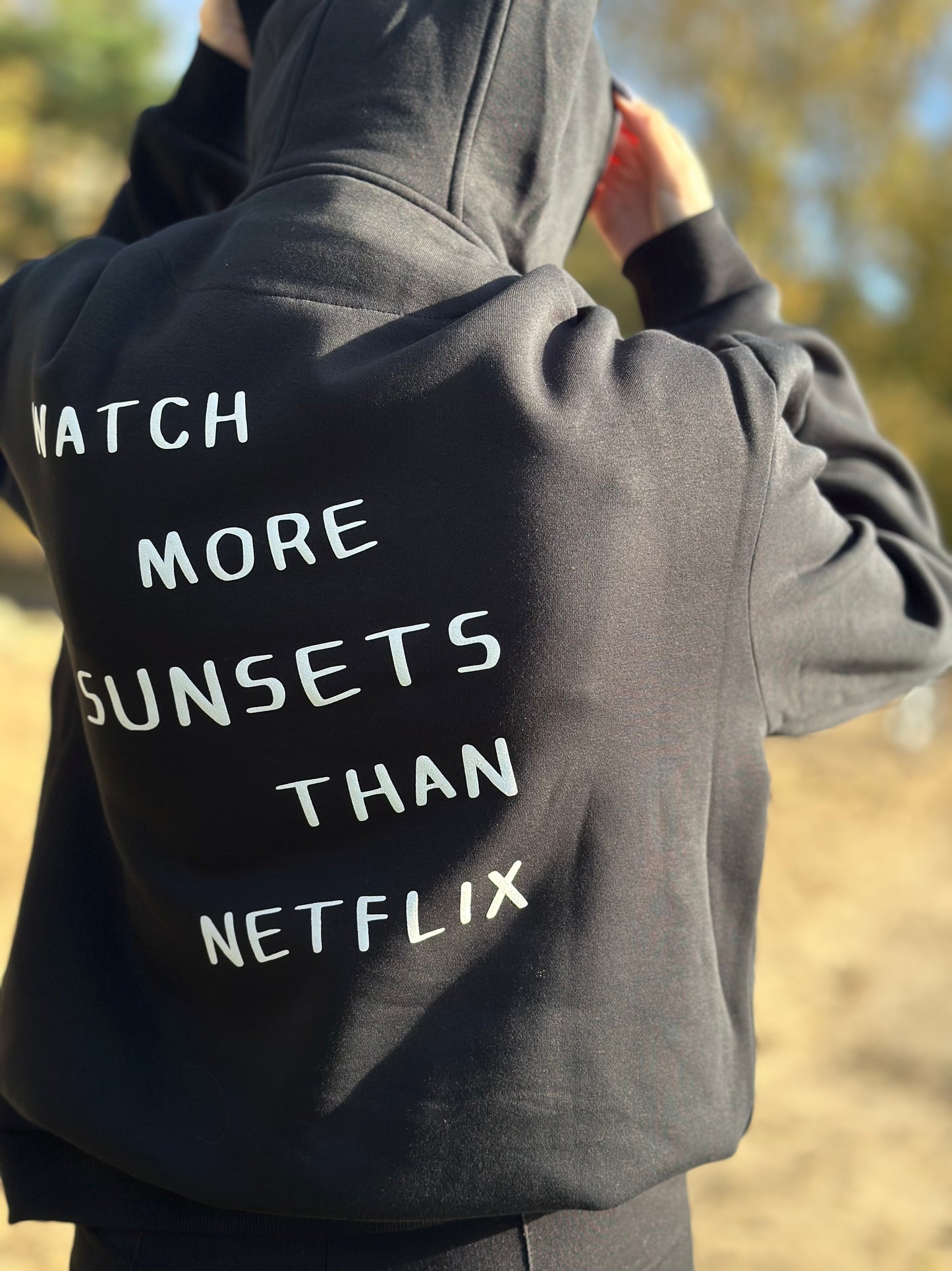 "Sunset Seeker" Oversized Hoodie