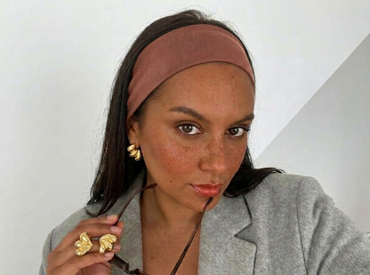 Essential Haarband | Mocca Braun