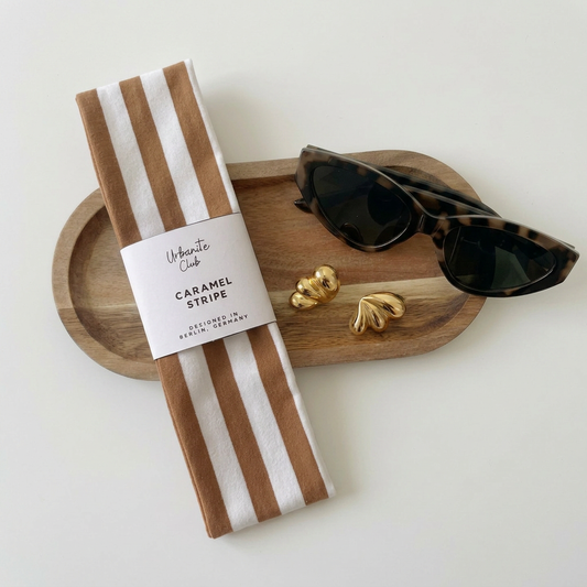Essential Haarband | Caramel Stripe