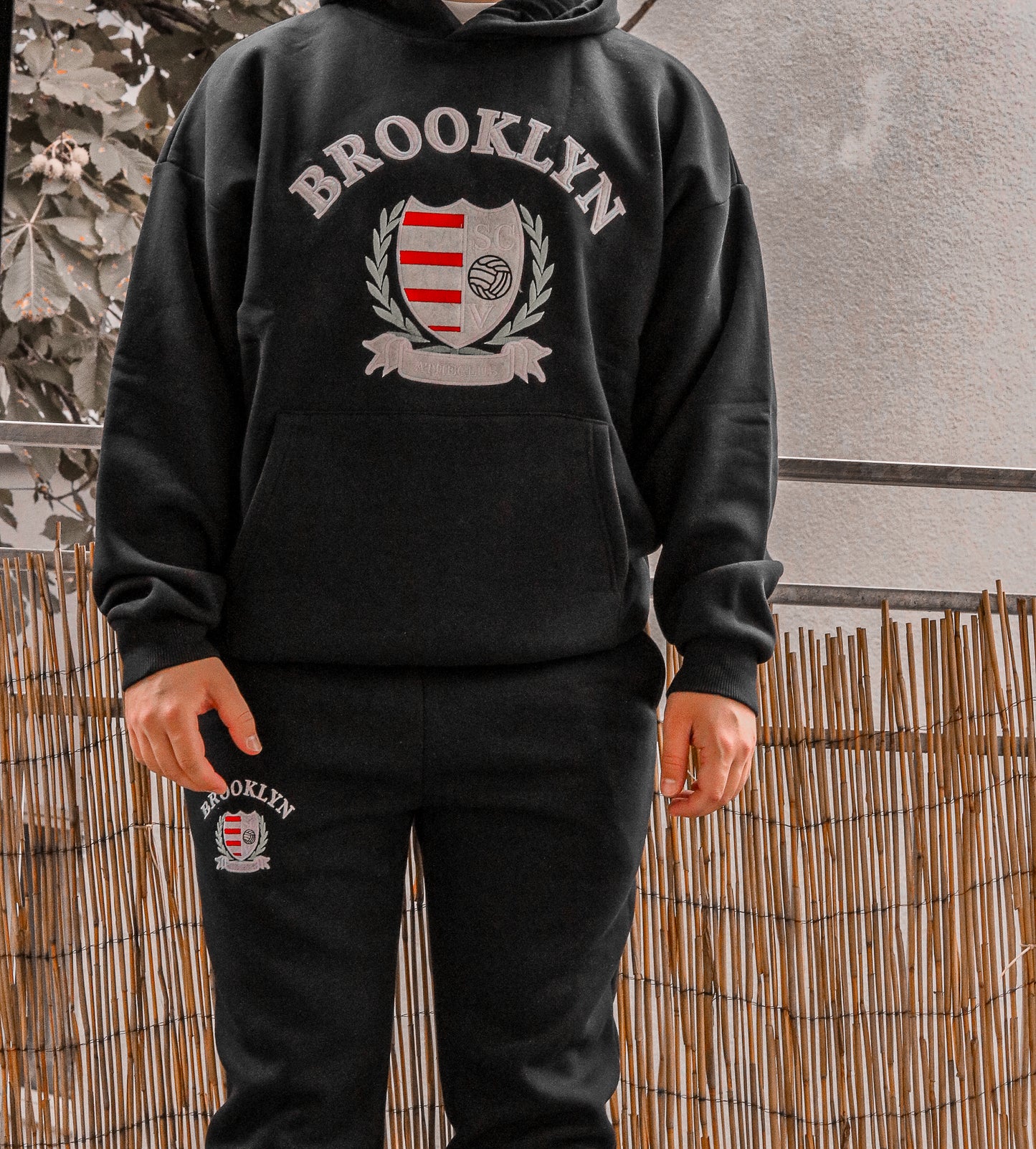 "Brooklyn" Oversized Jogger Schwarz