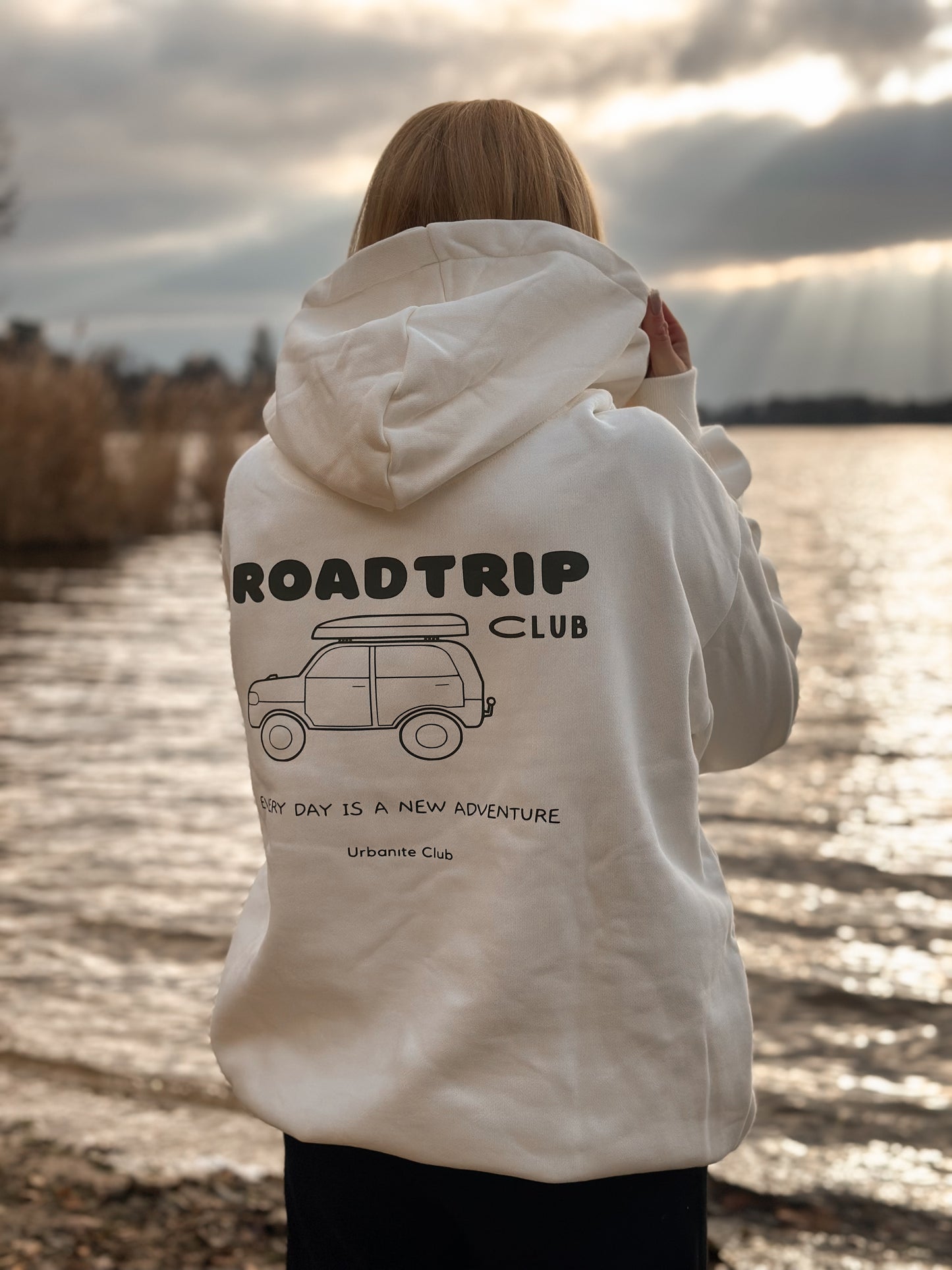 "Roadtrip Club" Oversized Hoodie