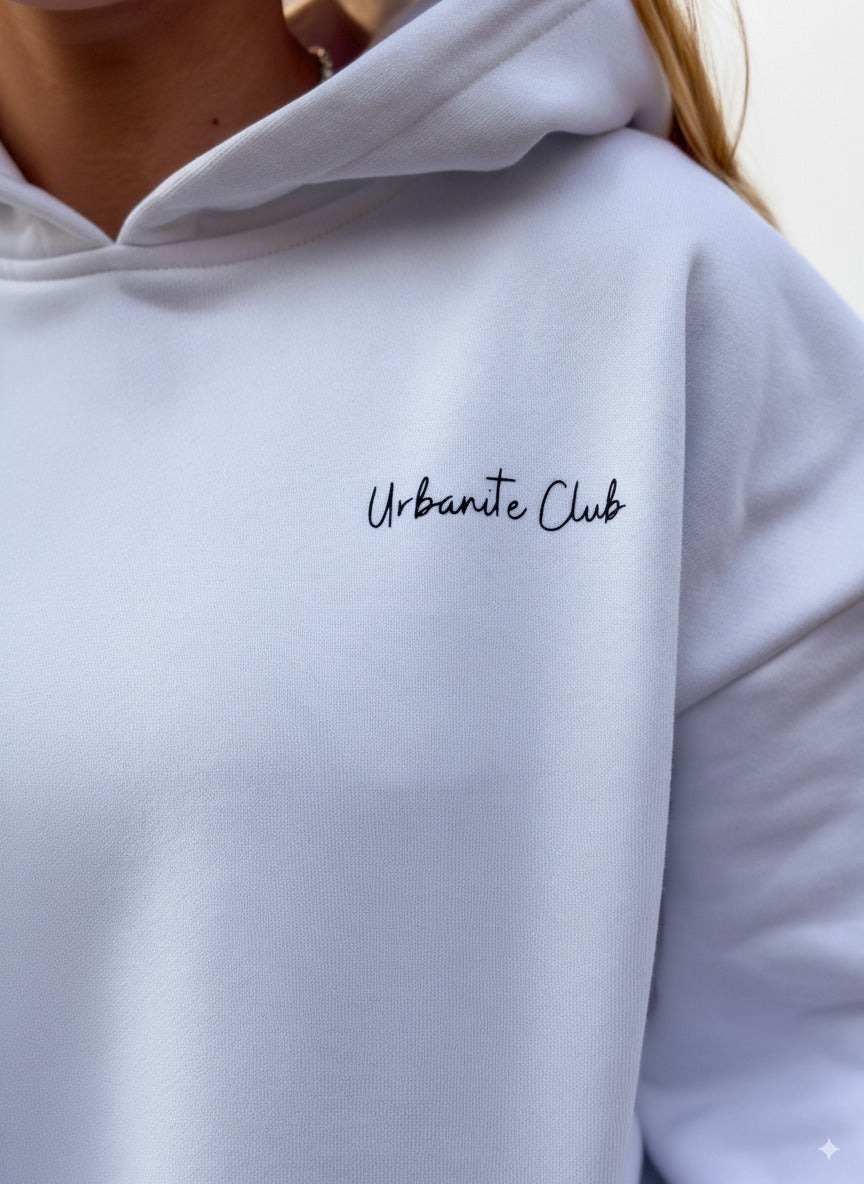 "Amore" Hoodie - Weiß (Einzelstück)