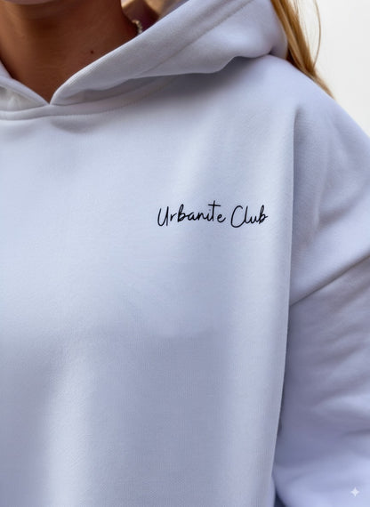 "Amore" Hoodie - Weiß (Einzelstück)