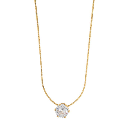 GOLDENE KRISTALL KETTE