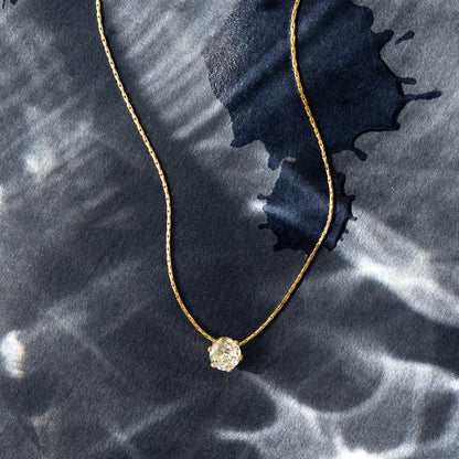 GOLDENE KRISTALL KETTE