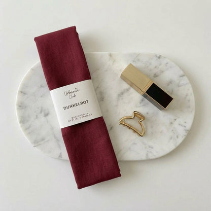 Essential Haarband | Dunkelrot