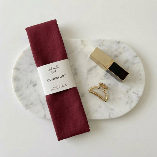 Essential Haarband | Dunkelrot