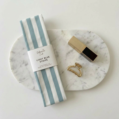 Essential Haarband | Lightblue Stripe