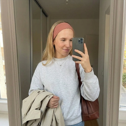 Essential Haarband | Mocca Braun