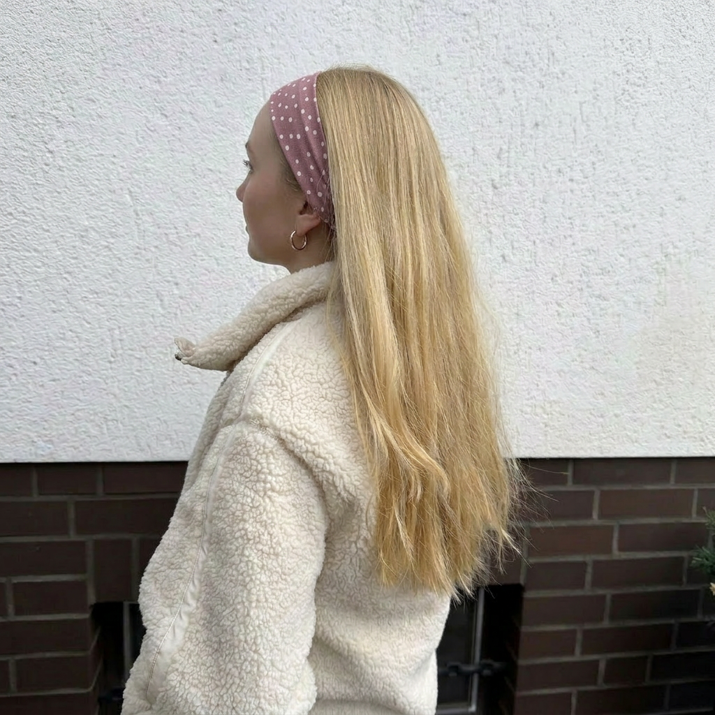 Essential Haarband | Rosa Dots