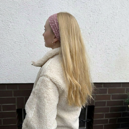 Essential Haarband | Rosa Dots