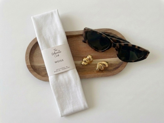 Essential Haarband | Weiß